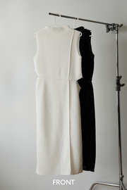 Untrimmed Summer knit Dress - 2 colour