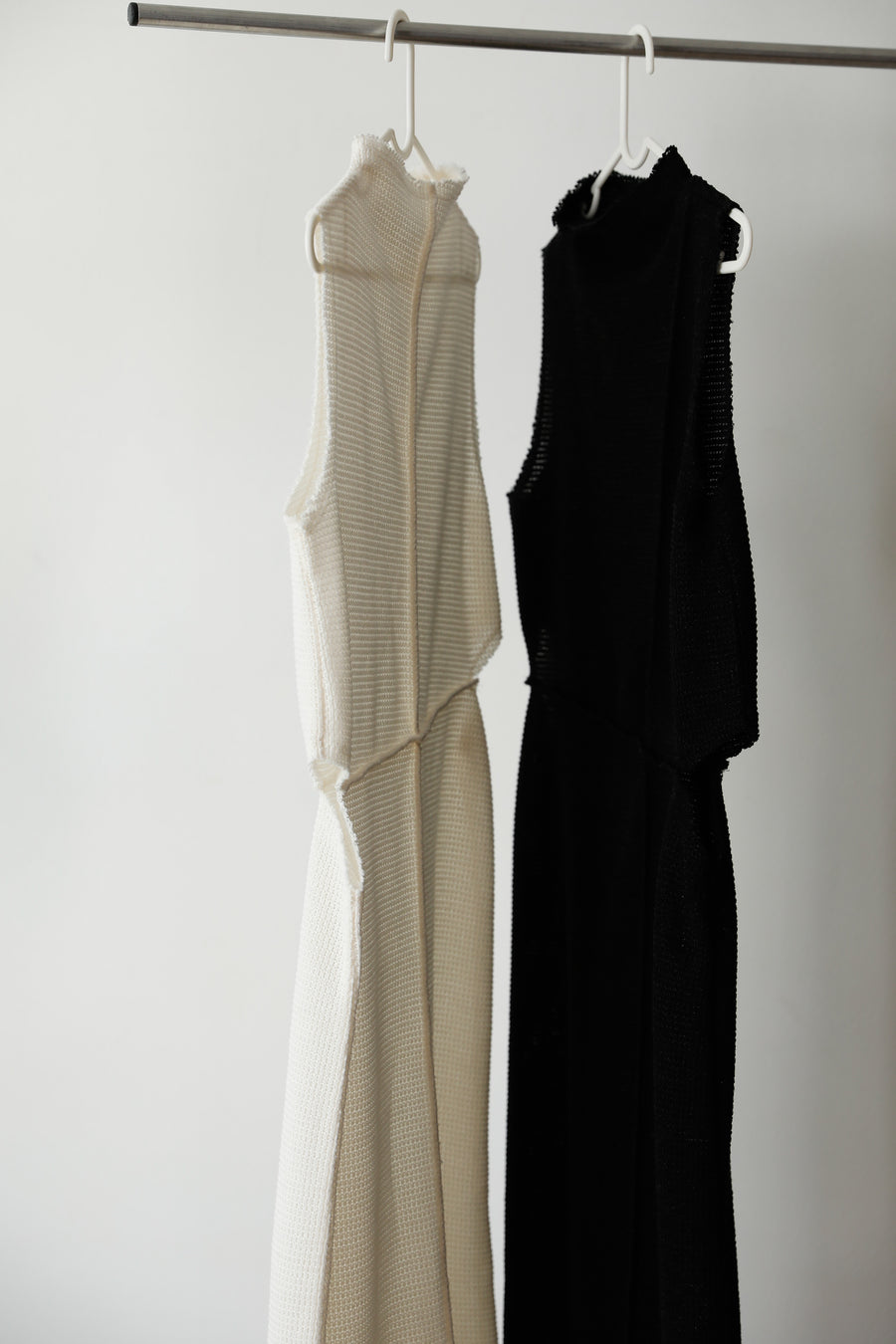 Untrimmed Summer knit Dress - 2 colour