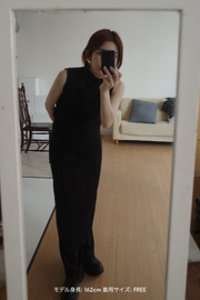 Untrimmed Summer knit Dress - 2 colour