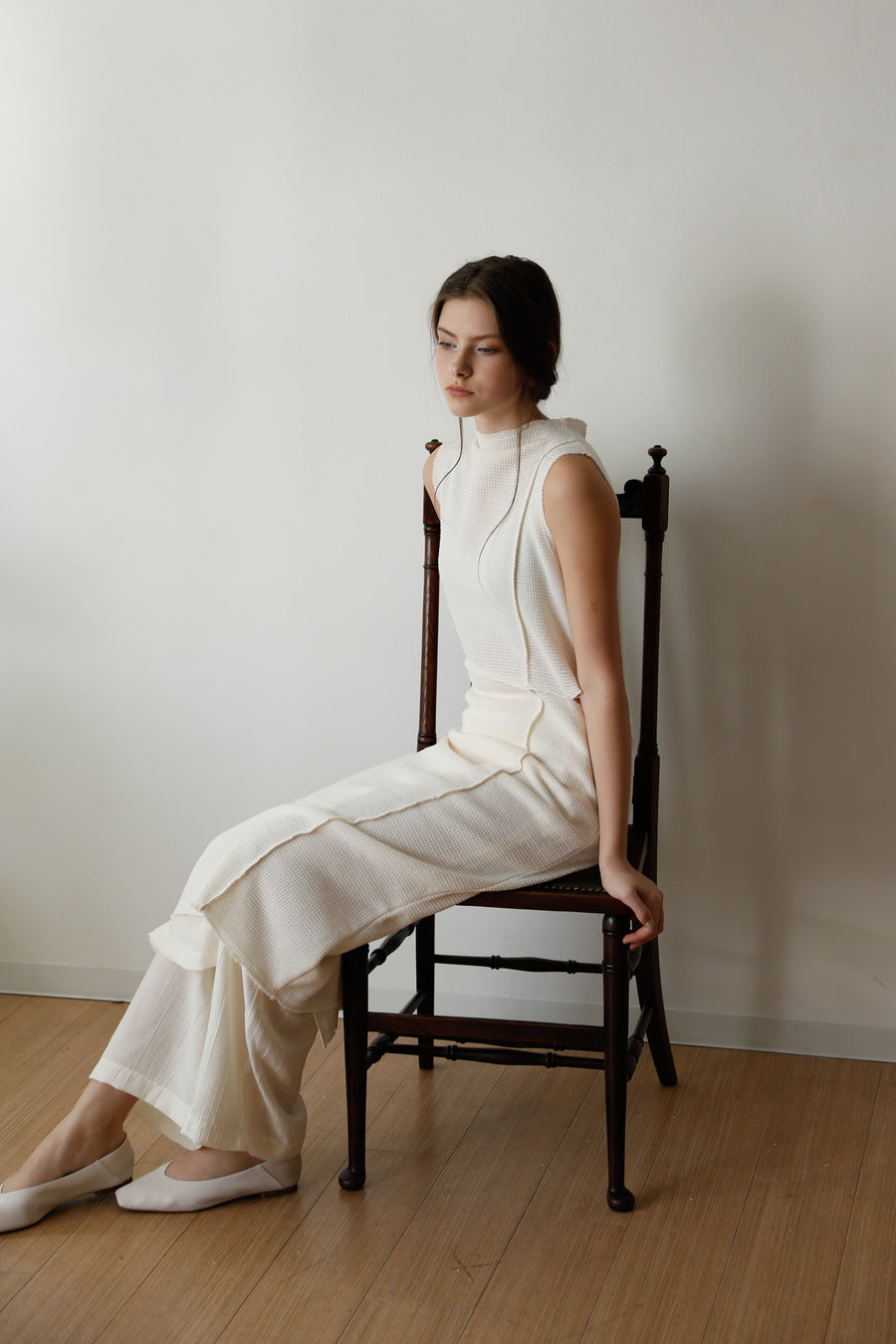 Untrimmed Summer knit Dress - 2 colour