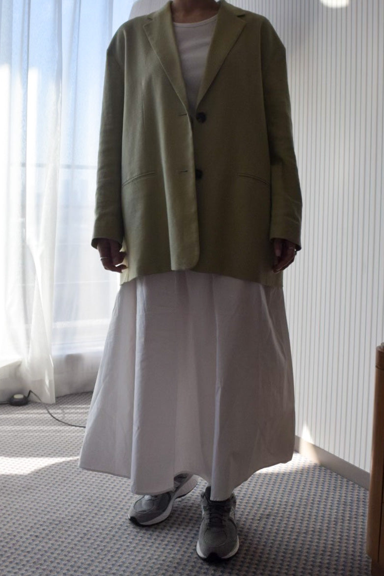 sleeveless cotton one-piece