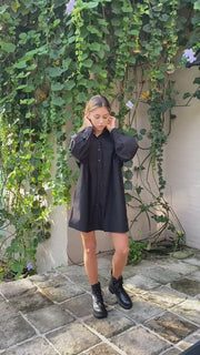 chemise dolman une pièce (noir)