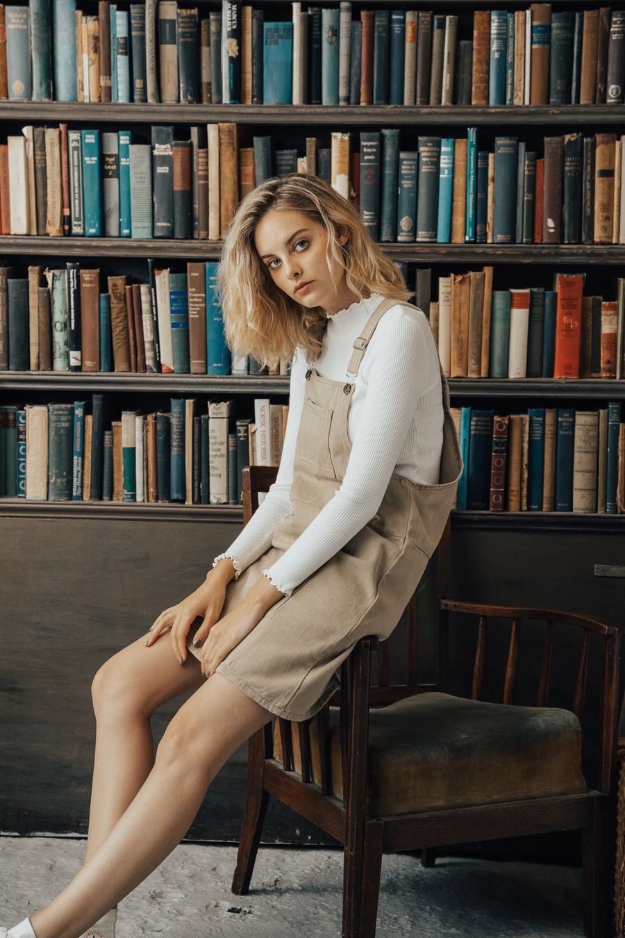 <Restock>Salopette skirt