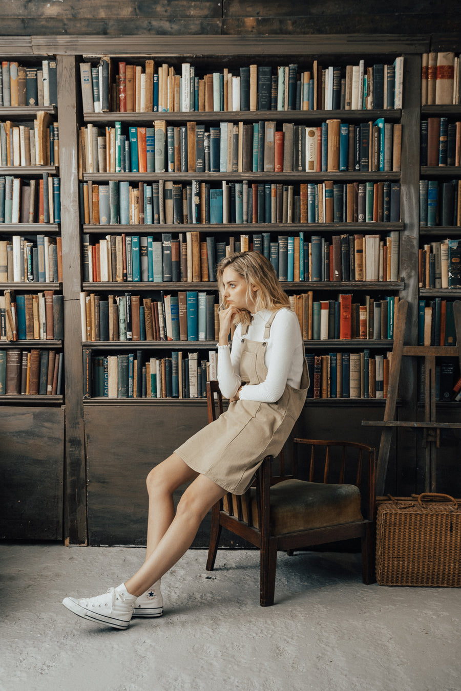 <Restock>Salopette skirt