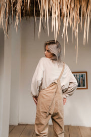 <Back in stock>OVERALLS (MOCHA)