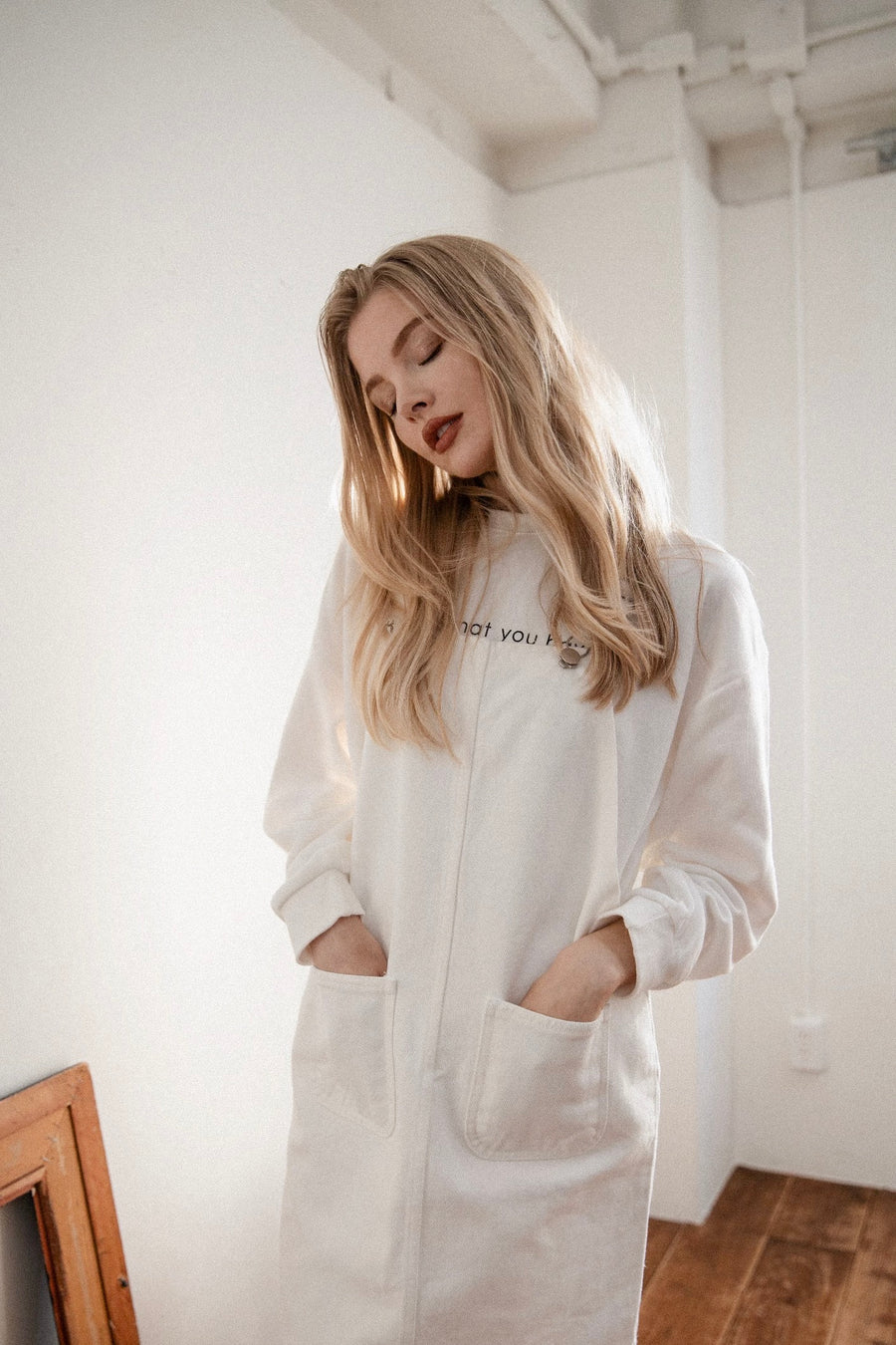 jupe salopette en jean