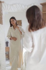 chemise hebdomadaire - blanc ivoire