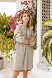 〈Restock〉shirt dress (2 color)