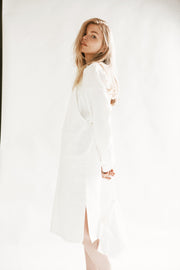 jupe salopette en jean