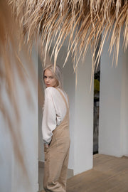 <Back in stock>OVERALLS (MOCHA)