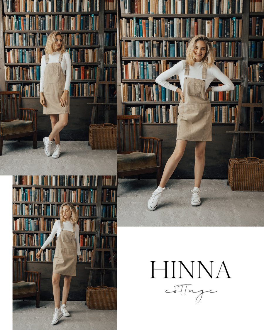 <Restock>Salopette skirt