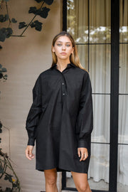 chemise dolman une pièce (noir)