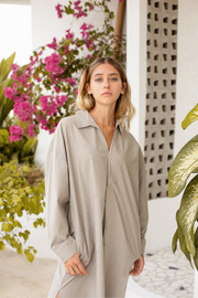 〈Restock〉shirt dress (2 color)