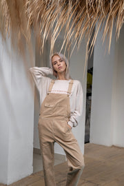 <Back in stock>OVERALLS (MOCHA)