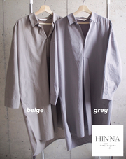 〈Restock〉shirt dress (2 color)