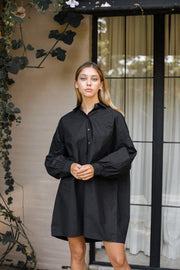 chemise dolman une pièce (noir)