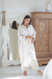 chemise hebdomadaire - blanc ivoire