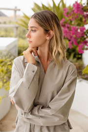 〈Restock〉shirt dress (2 color)