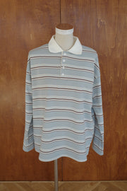 Multi striped long sleeve tee