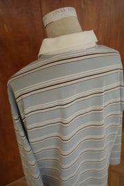 Multi striped long sleeve tee