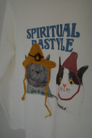 cat long-sleeve tee