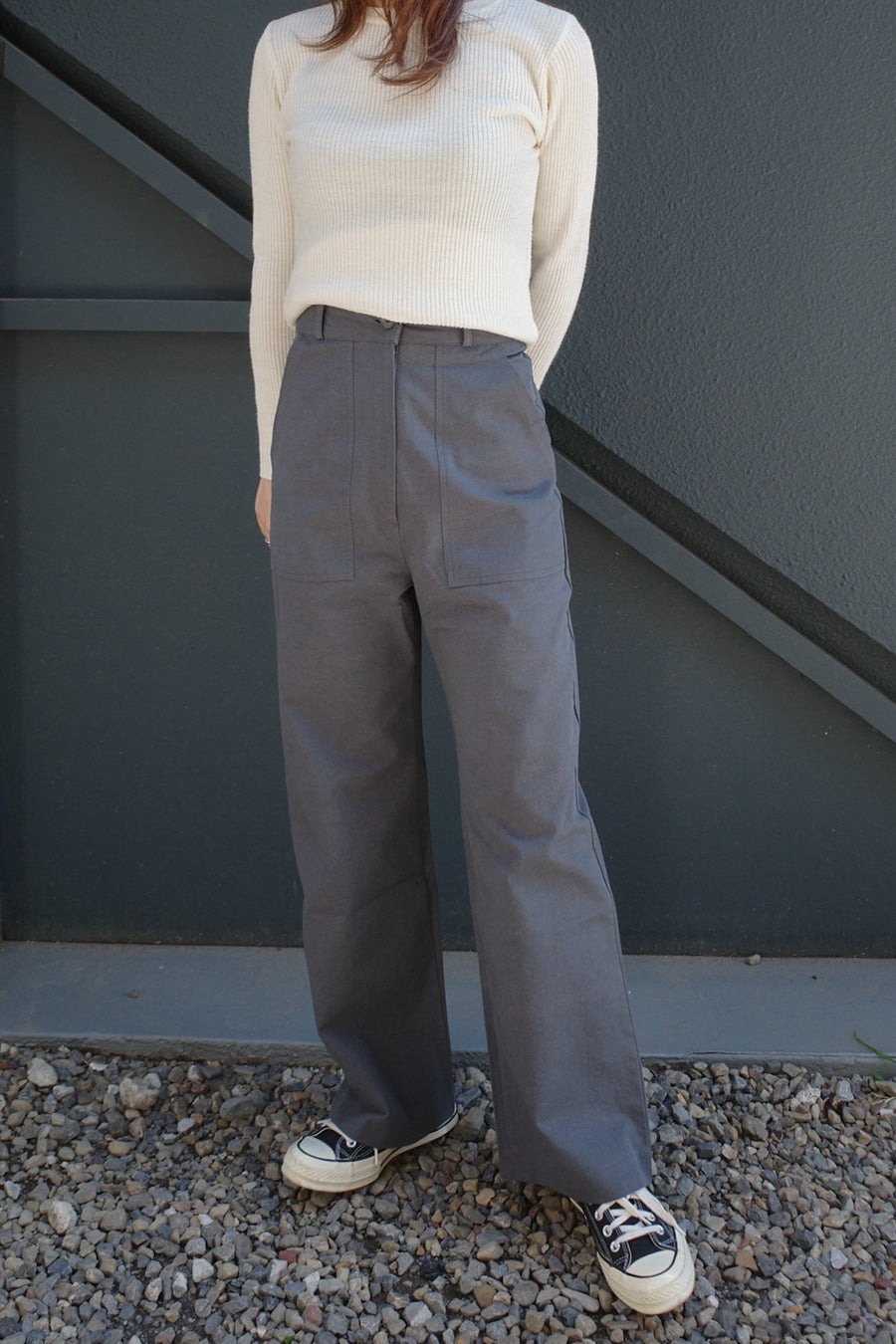 cotton pants (2colour)