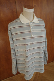 Multi striped long sleeve tee