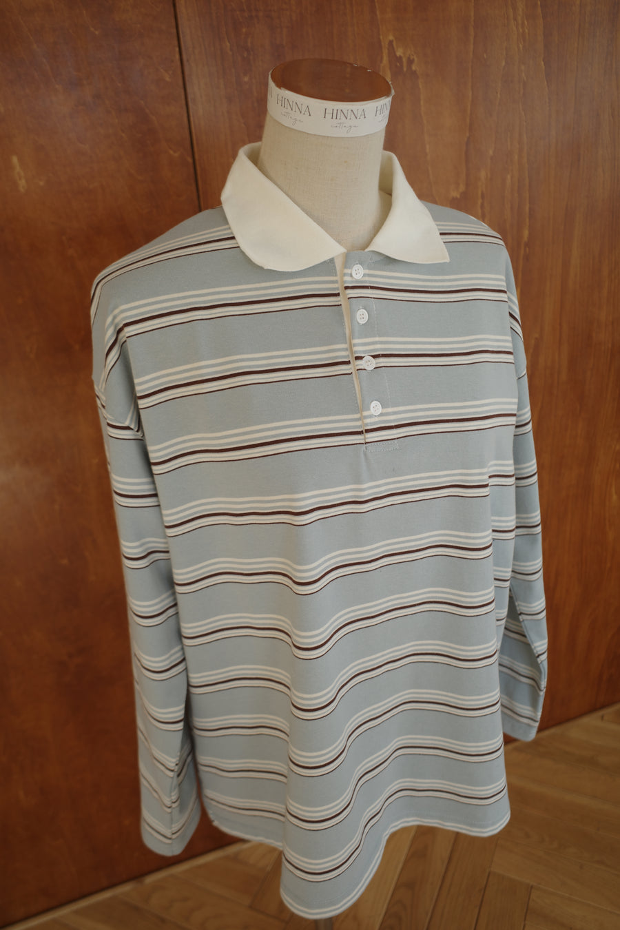 Multi striped long sleeve tee