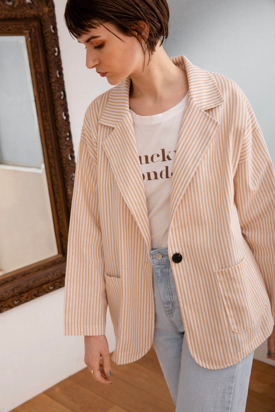 sun stripe jacket