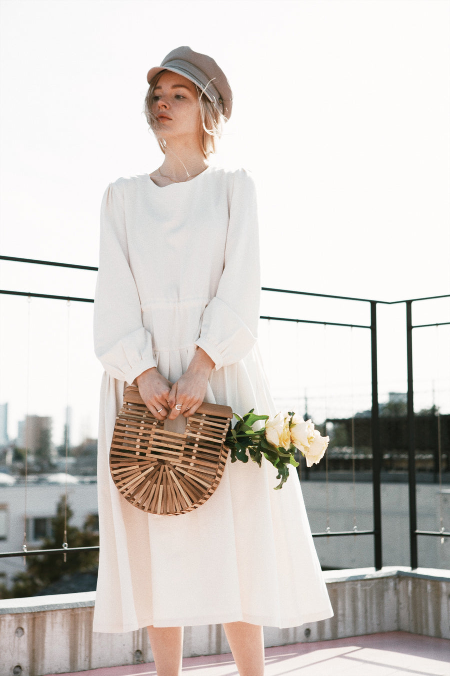 〈OUTLET品〉white dress