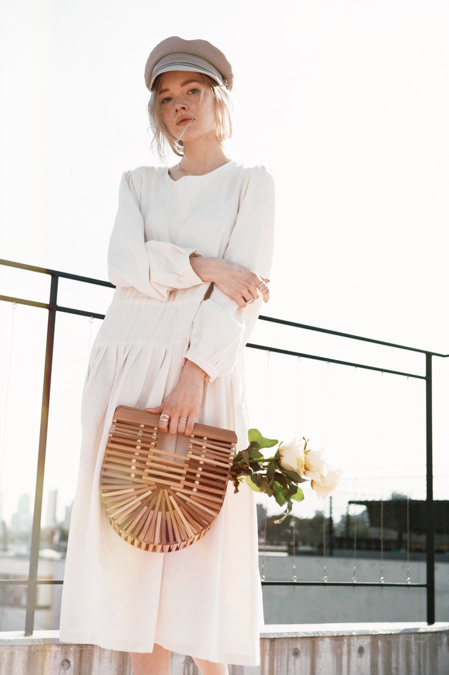 〈OUTLET品〉white dress