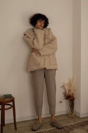 pantalon en feutre