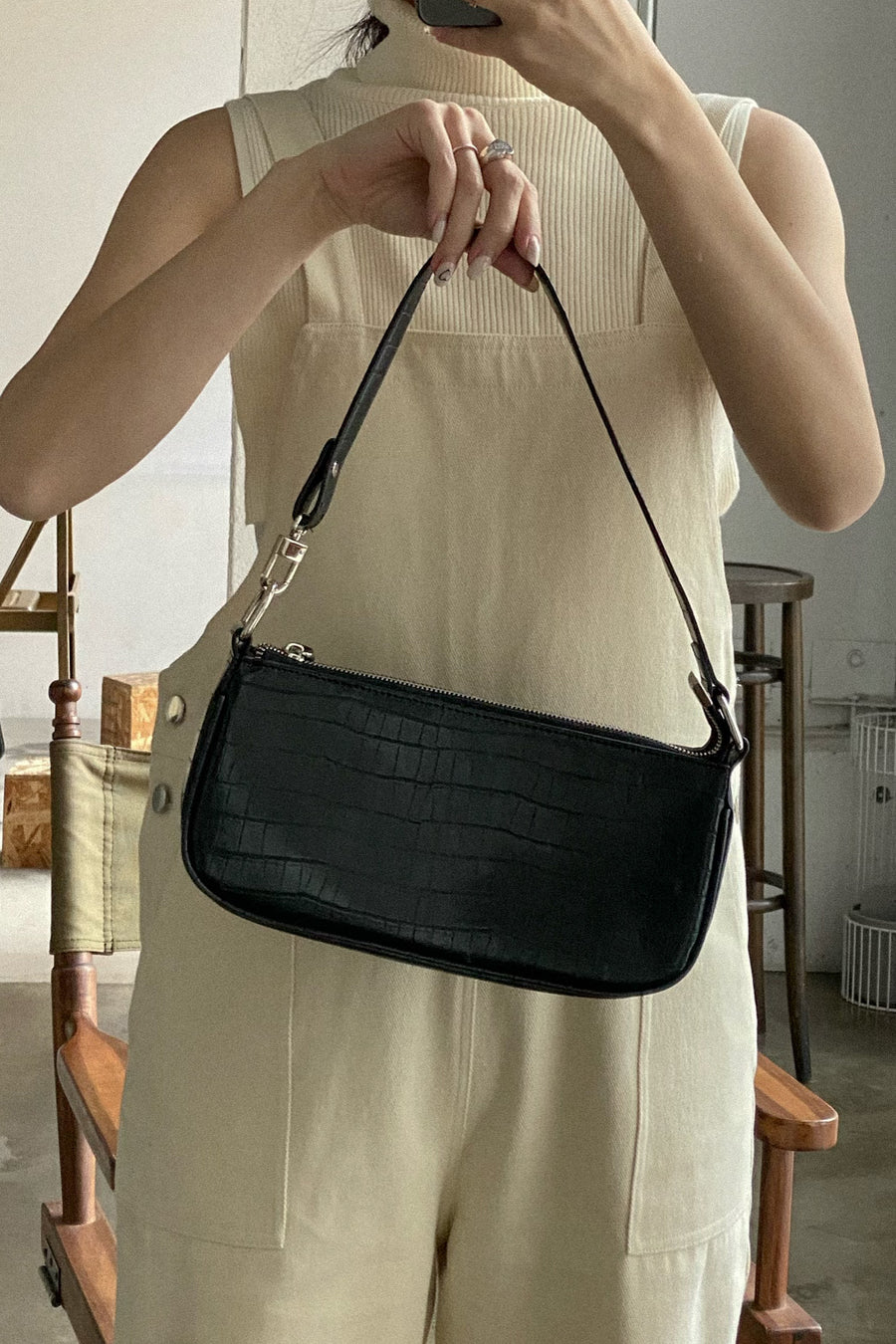 sac à main en simili cuir