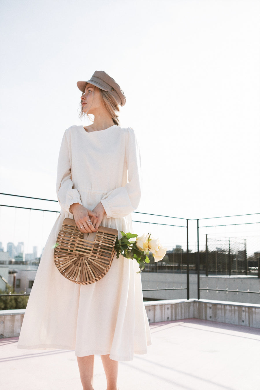〈OUTLET品〉white dress