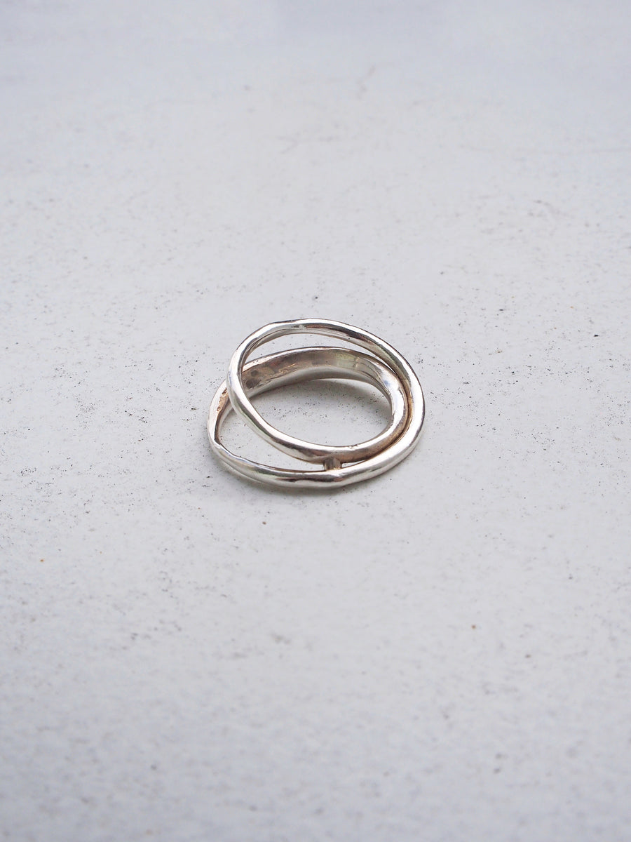 delicate double rings