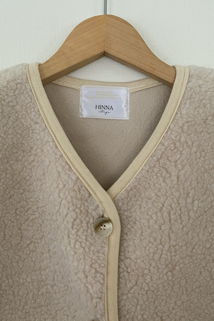 gilet boa mokomoko